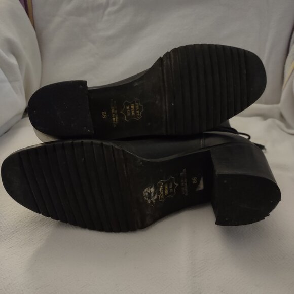 Fabulous Leather Booties / Ankle Boots Sz. 8 - Picture 2 of 4